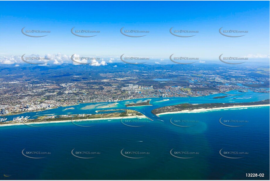 Gold Coast Broadwater QLD Aerial Photography