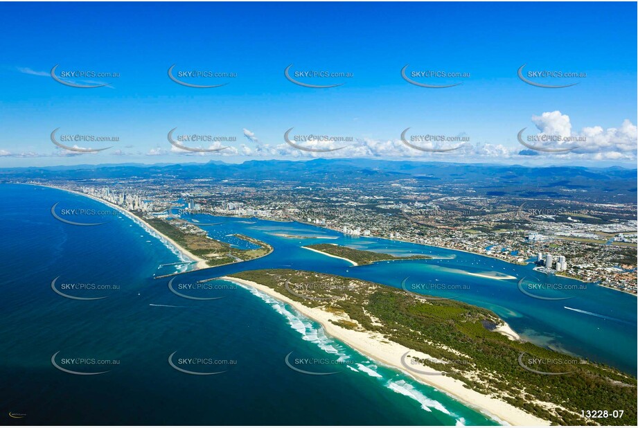 Gold Coast Broadwater QLD Aerial Photography