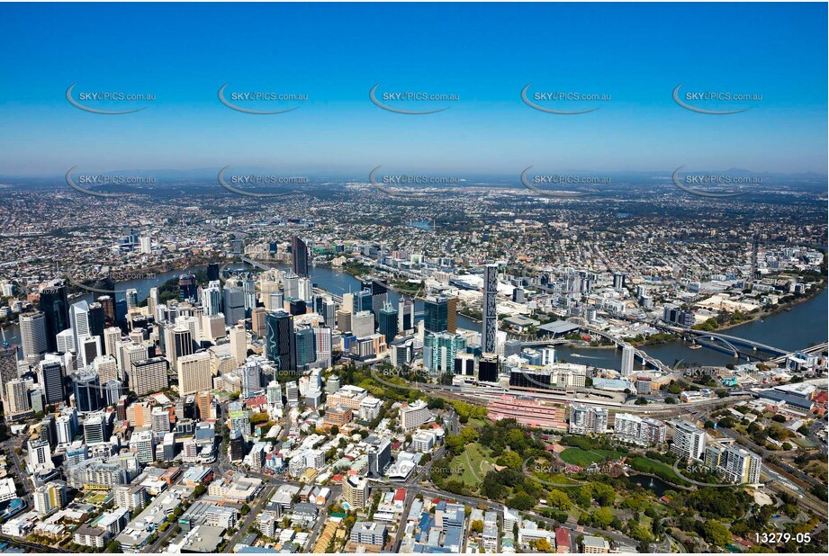 Aerial Photo Brisbane QLD 4000 QLD Aerial Photography