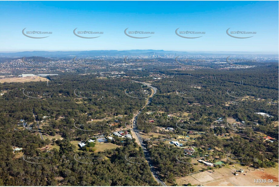 Aerial Photo Burbank QLD 4156 QLD Aerial Photography