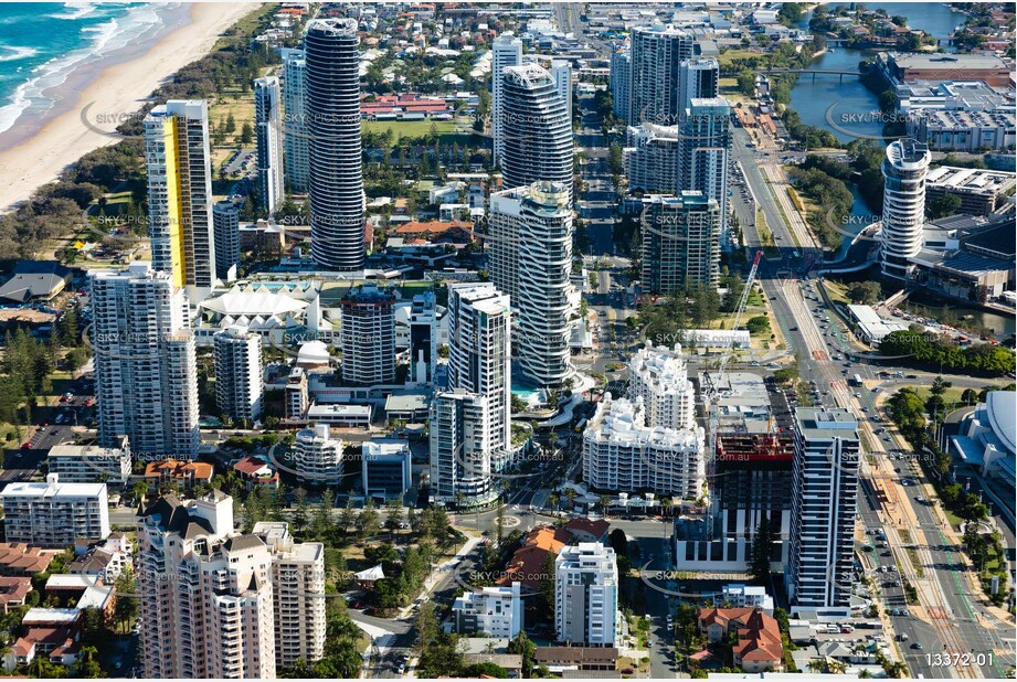 Aerial Photo Broadbeach QLD Aerial Photography