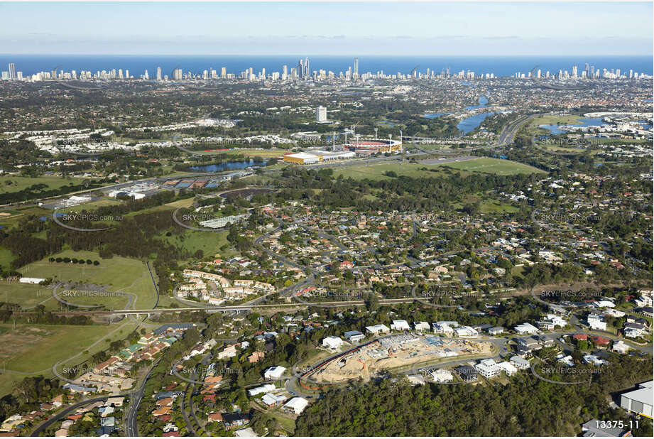 Aerial Photo Carrara QLD Aerial Photography