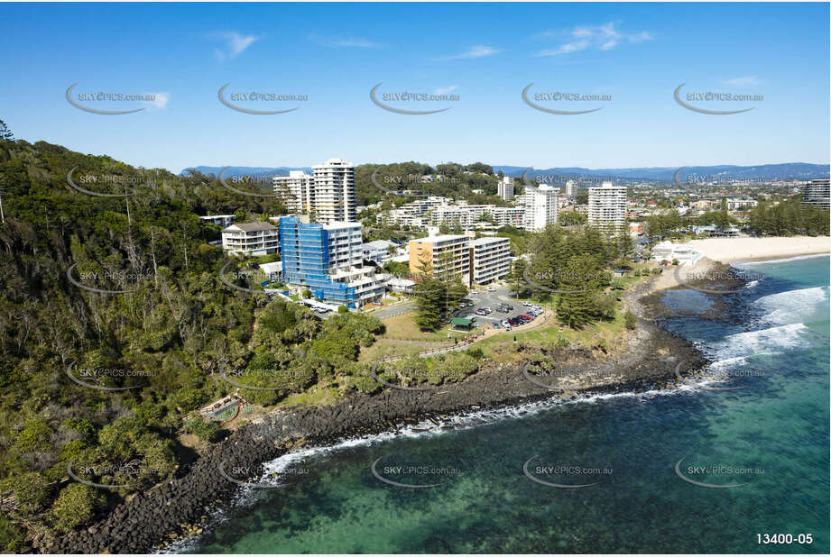 Aerial Photo Burleigh Heads QLD Aerial Photography