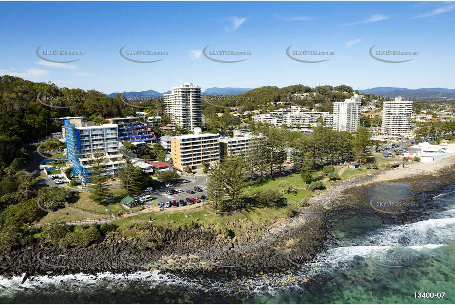 Aerial Photo Burleigh Heads QLD Aerial Photography