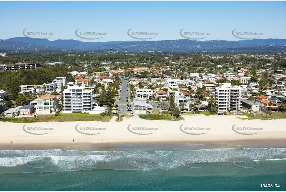 Aerial Photo Mermaid Beach QLD Aerial Photography