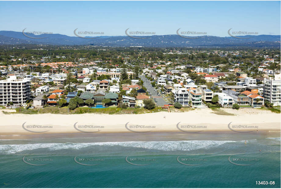 Aerial Photo Mermaid Beach QLD Aerial Photography