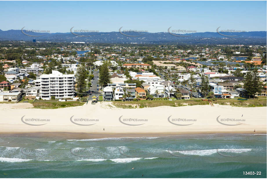 Aerial Photo Mermaid Beach QLD Aerial Photography