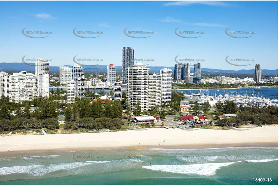 Aerial Photo Main Beach QLD Aerial Photography