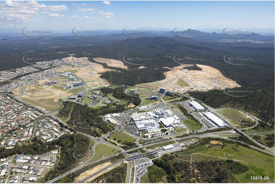 Aerial Photo Springfield Central QLD Aerial Photography