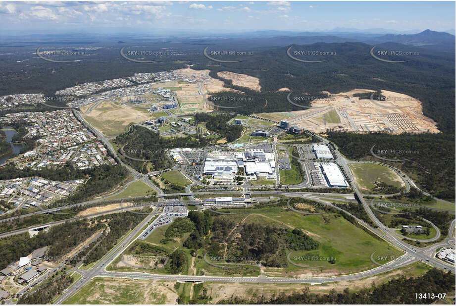 Aerial Photo Springfield Central QLD Aerial Photography