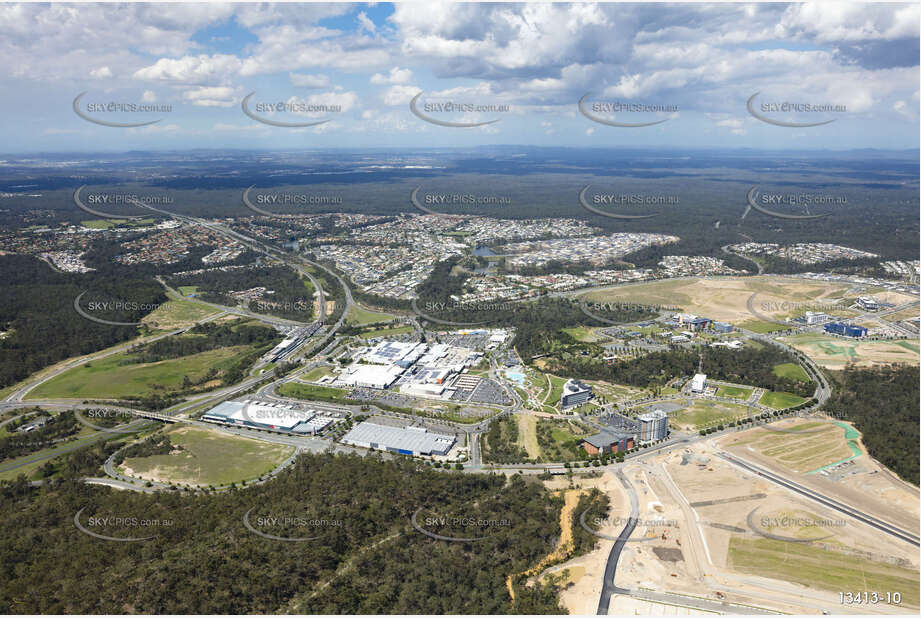 Aerial Photo Springfield Central QLD Aerial Photography