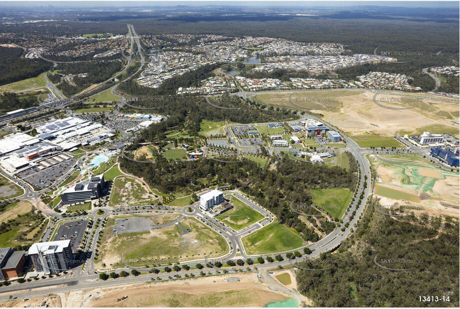 Aerial Photo Springfield Central QLD Aerial Photography