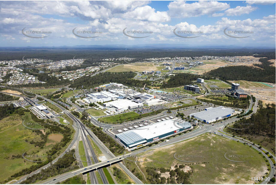 Aerial Photo Springfield Central QLD Aerial Photography