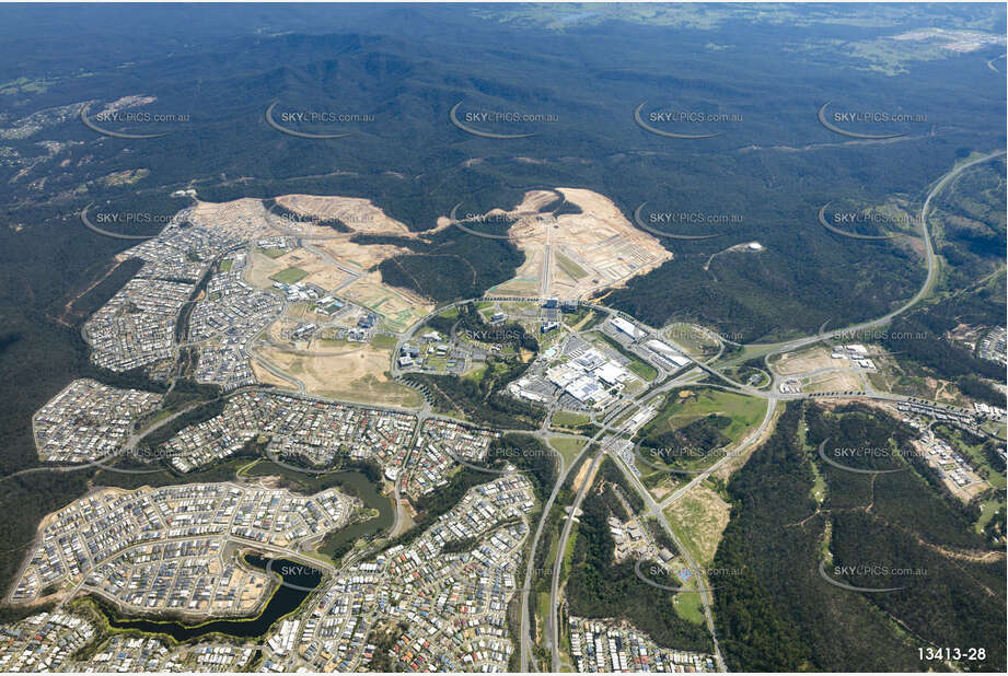 High Altitude Aerial Photo Springfield Central QLD Aerial Photography