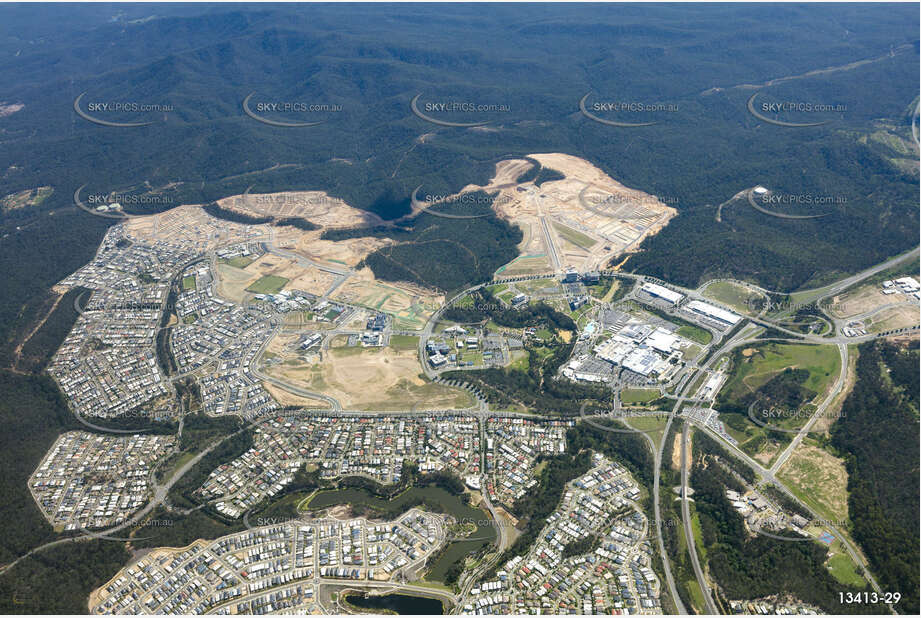 High Altitude Aerial Photo Springfield Central QLD Aerial Photography