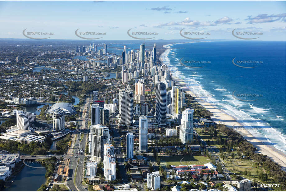 Aerial Photo Broadbeach QLD Aerial Photography