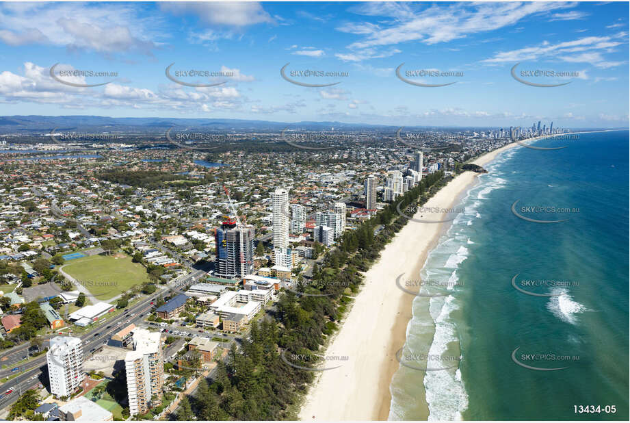 Aerial Photo Burleigh Heads QLD Aerial Photography