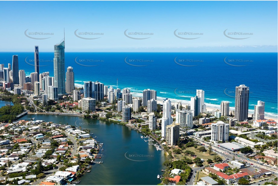 Aerial Photo Surfers Paradise QLD Aerial Photography