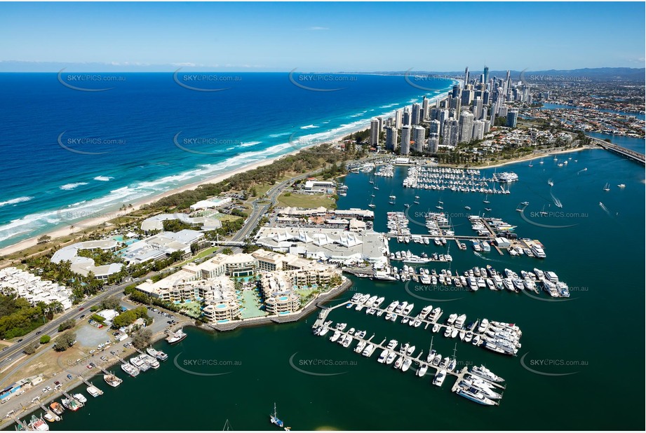 Aerial Photo Main Beach QLD Aerial Photography