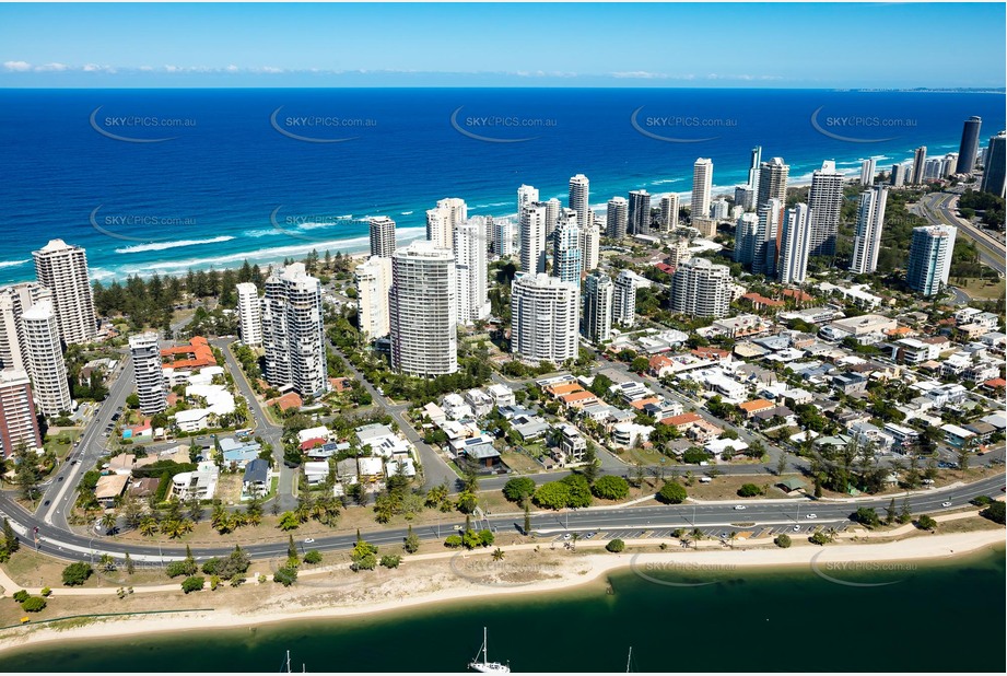 Aerial Photo Main Beach QLD Aerial Photography