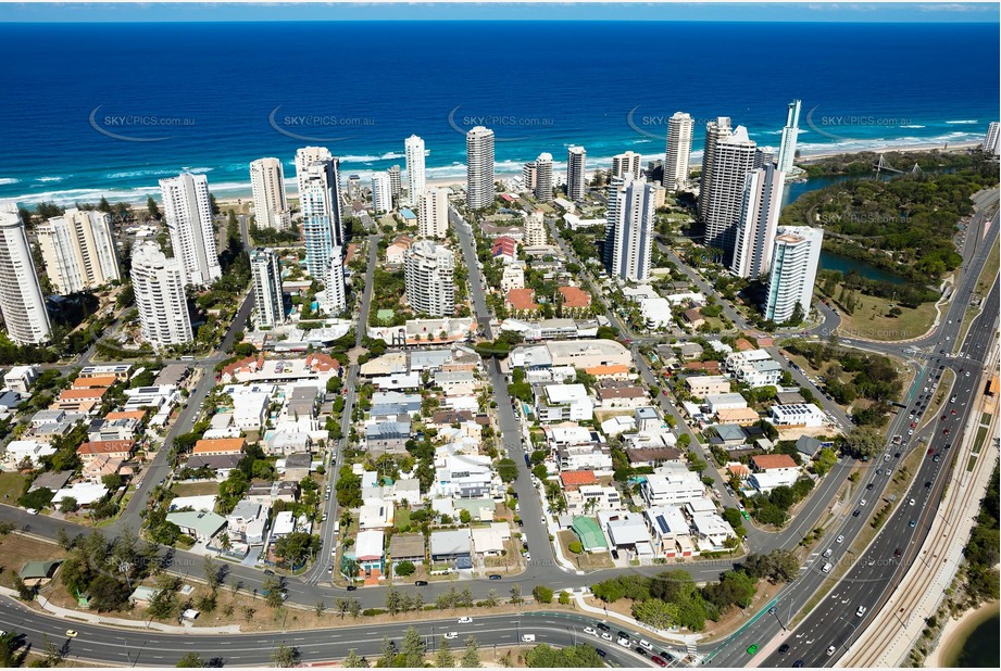 Aerial Photo Main Beach QLD Aerial Photography