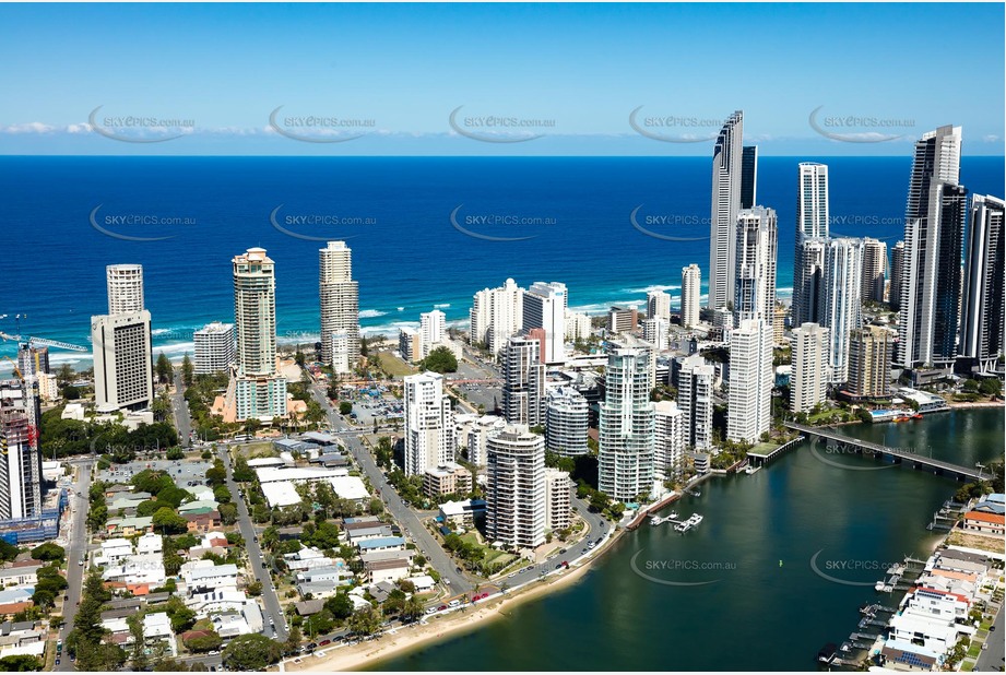 Aerial Photo Surfers Paradise QLD Aerial Photography