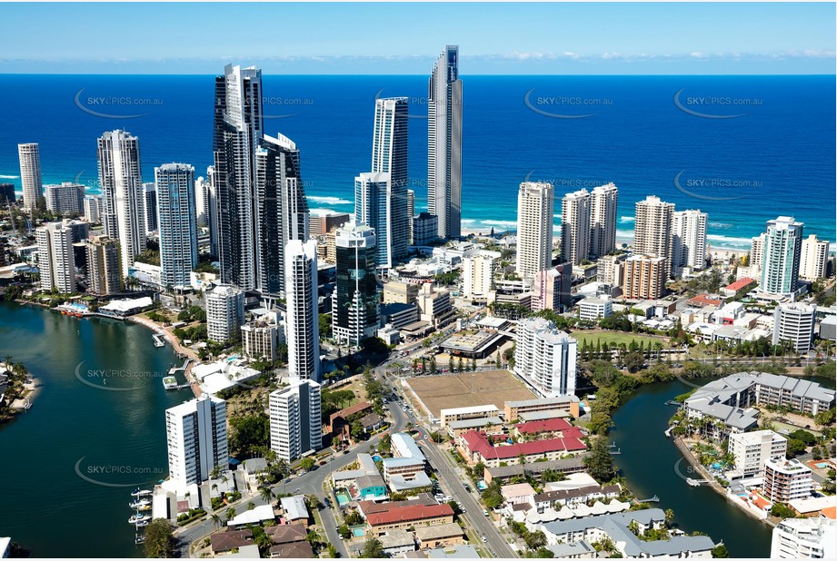 Aerial Photo Surfers Paradise QLD Aerial Photography