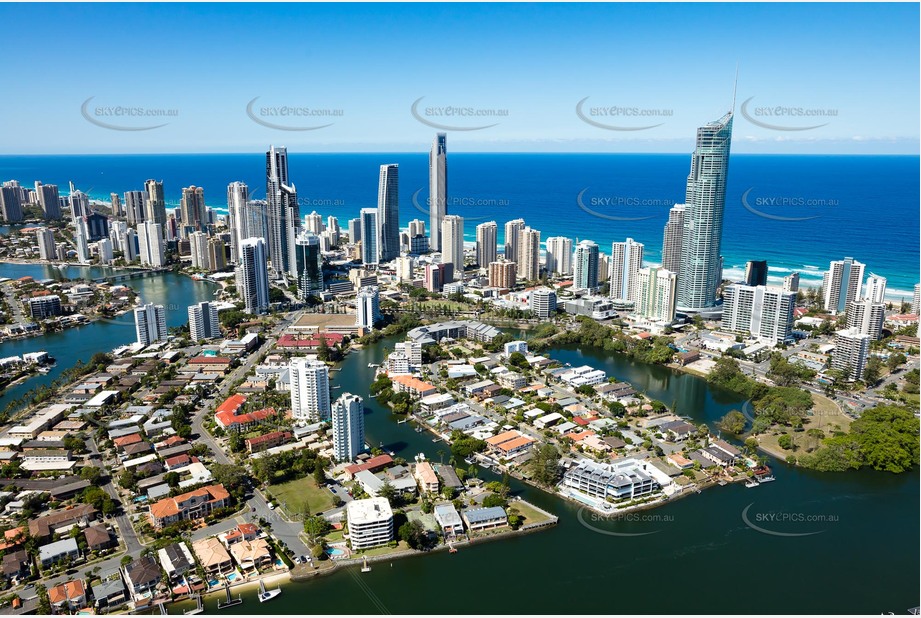 Aerial Photo Surfers Paradise QLD Aerial Photography