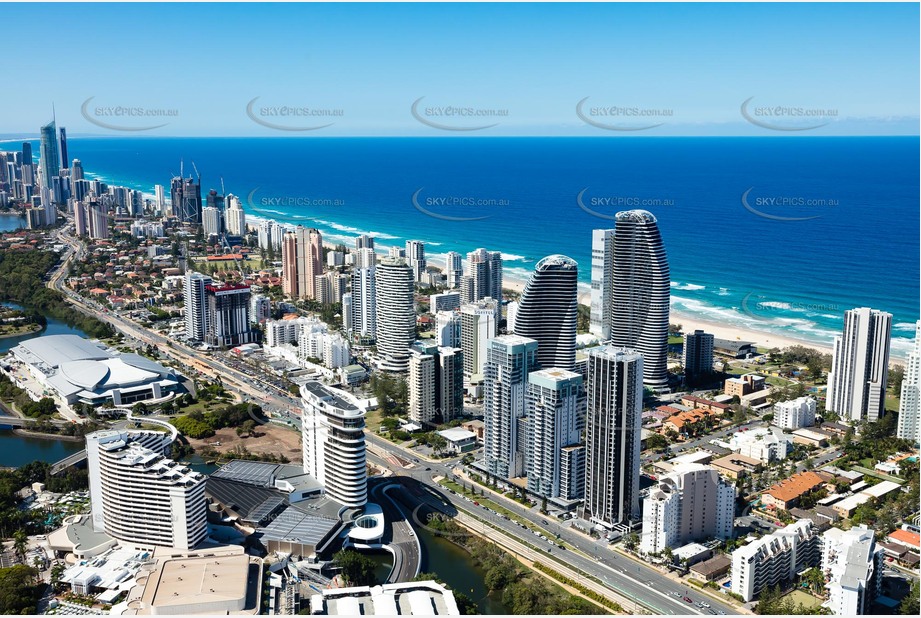 Aerial Photo Broadbeach QLD Aerial Photography