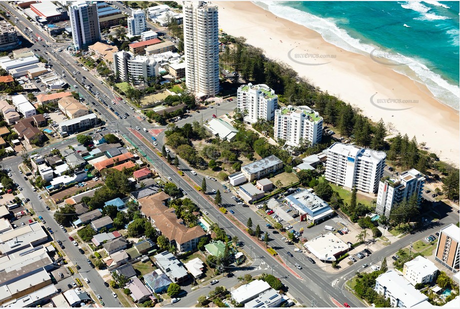 Aerial Photo Burleigh Heads QLD Aerial Photography