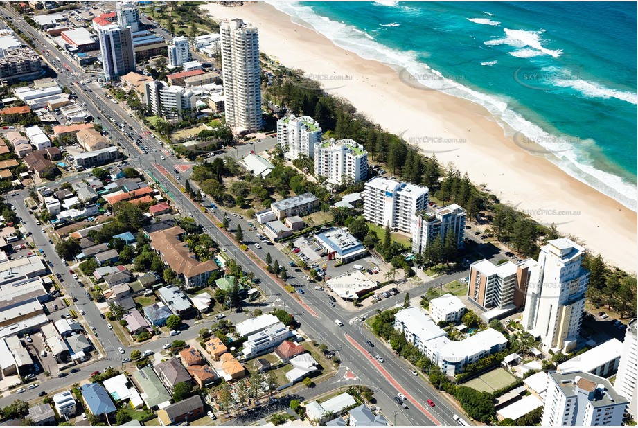 Aerial Photo Burleigh Heads QLD Aerial Photography