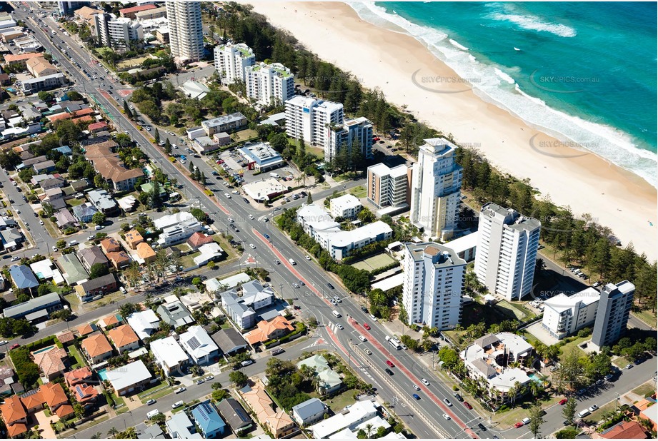 Aerial Photo Burleigh Heads QLD Aerial Photography