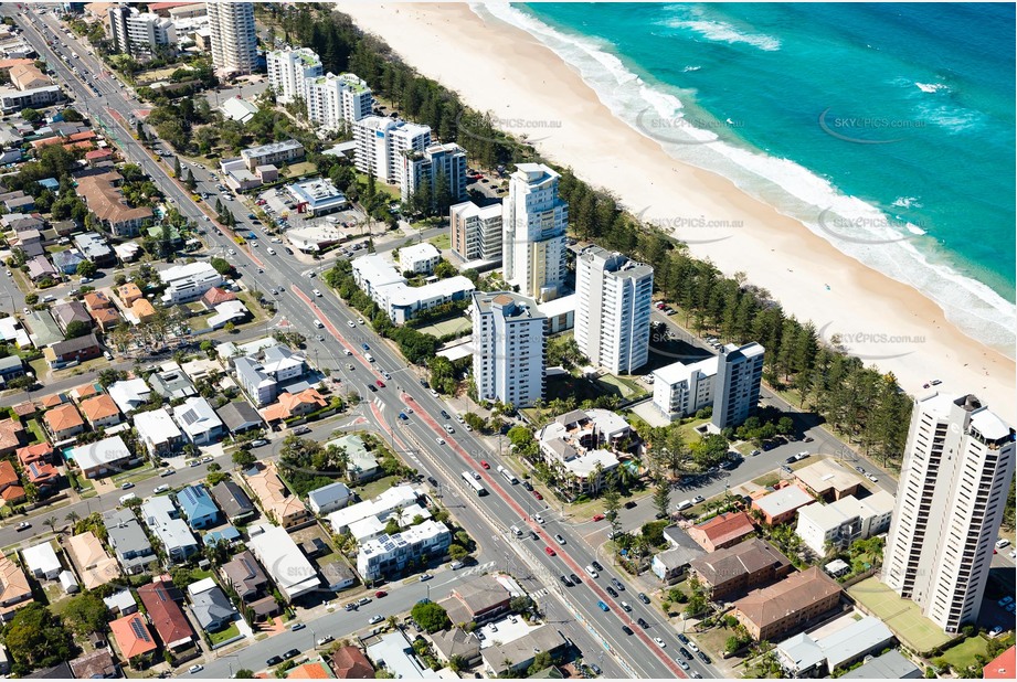 Aerial Photo Burleigh Heads QLD Aerial Photography