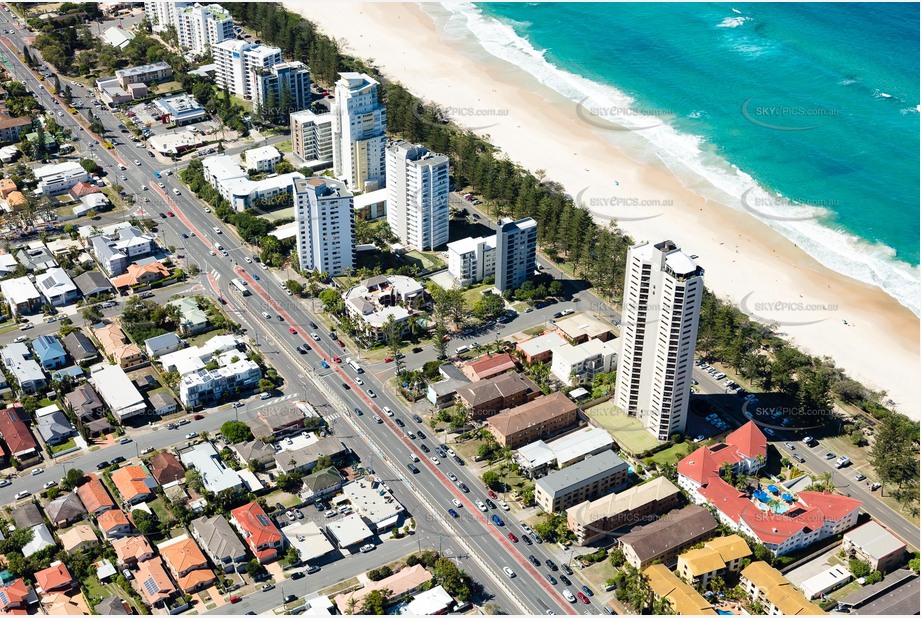 Aerial Photo Burleigh Heads QLD Aerial Photography