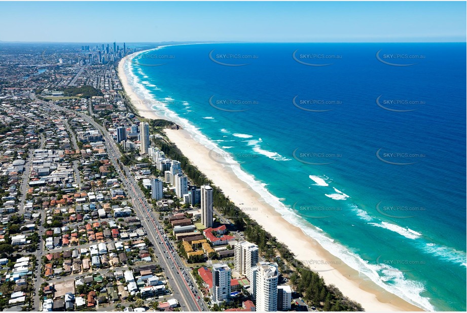 Aerial Photo Burleigh Heads QLD Aerial Photography