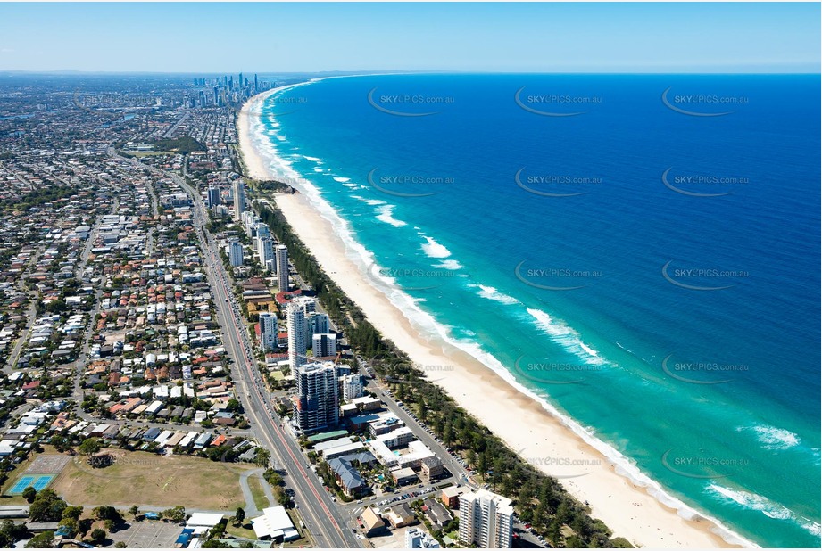 Aerial Photo Burleigh Heads QLD Aerial Photography