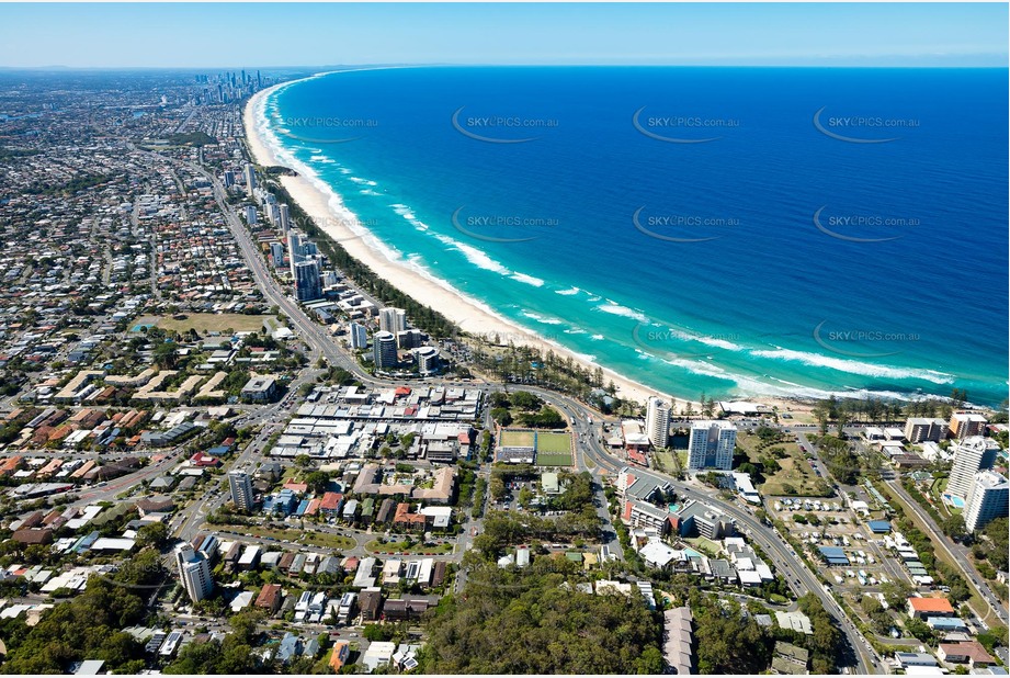 Aerial Photo Burleigh Heads QLD Aerial Photography