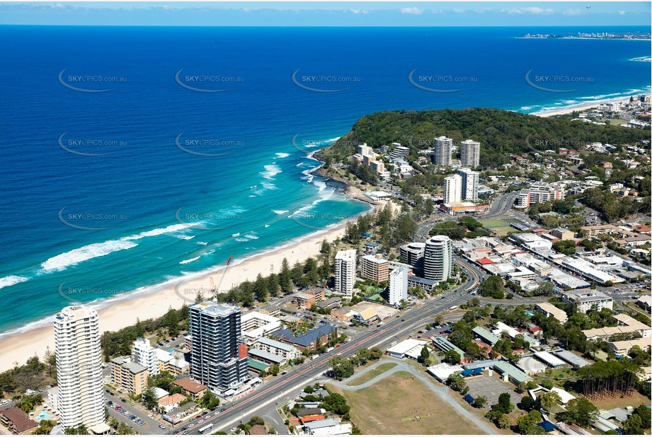 Aerial Photo Burleigh Heads QLD Aerial Photography