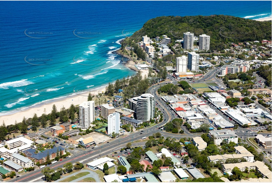 Aerial Photo Burleigh Heads QLD Aerial Photography