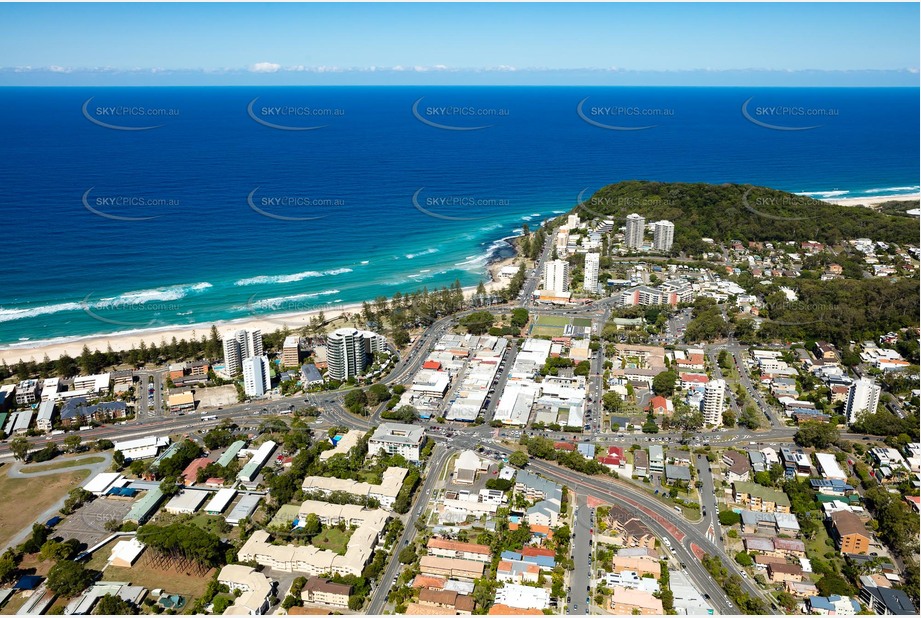 Aerial Photo Burleigh Heads QLD Aerial Photography