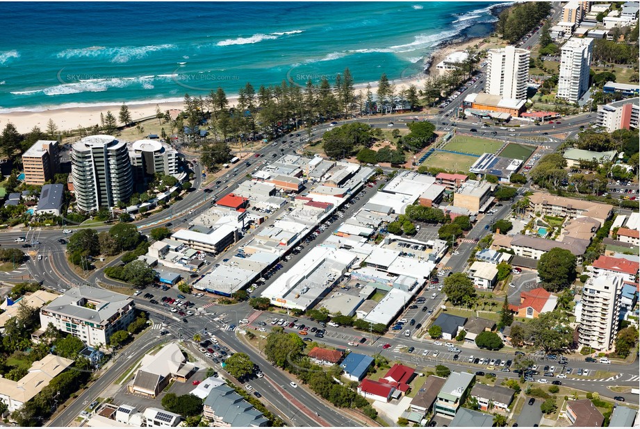 Aerial Photo Burleigh Heads QLD Aerial Photography