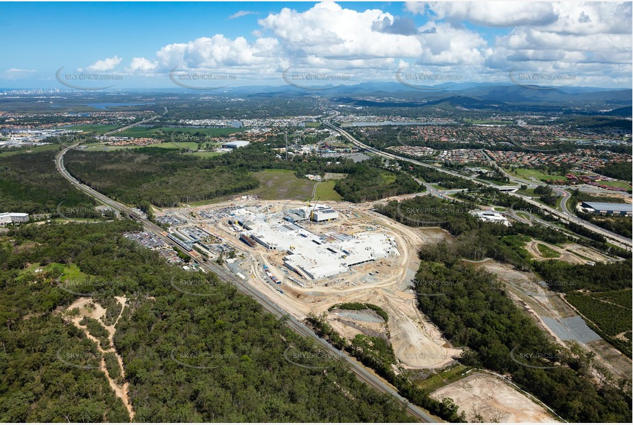 Westfield Coomera Under Construction QLD Aerial Photography