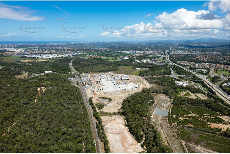 Westfield Coomera Under Construction QLD Aerial Photography