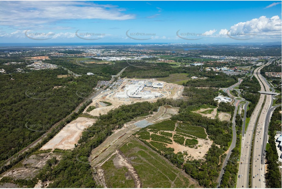 Westfield Coomera Under Construction QLD Aerial Photography