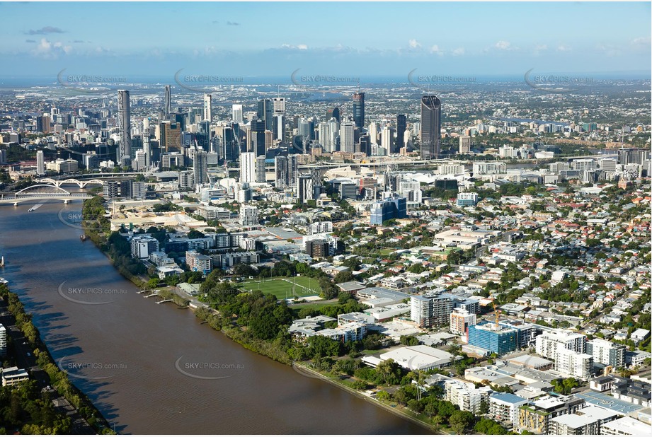 Aerial Photo West End QLD Aerial Photography