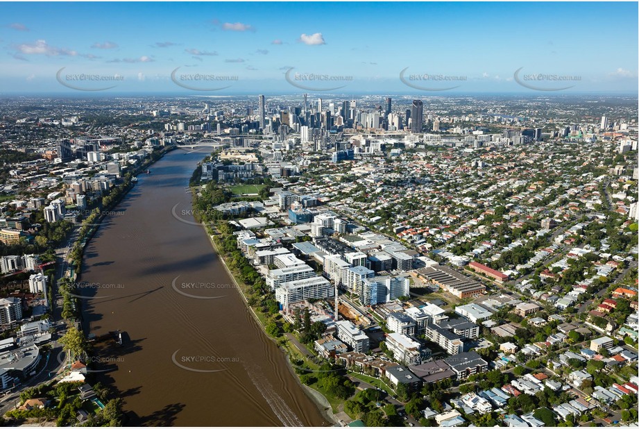 Aerial Photo West End QLD Aerial Photography