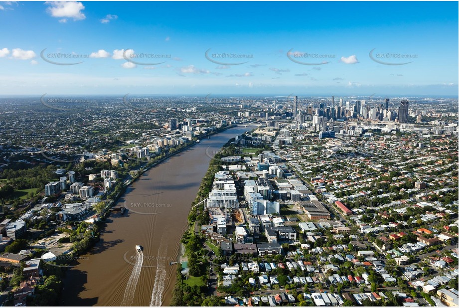 Aerial Photo West End QLD Aerial Photography