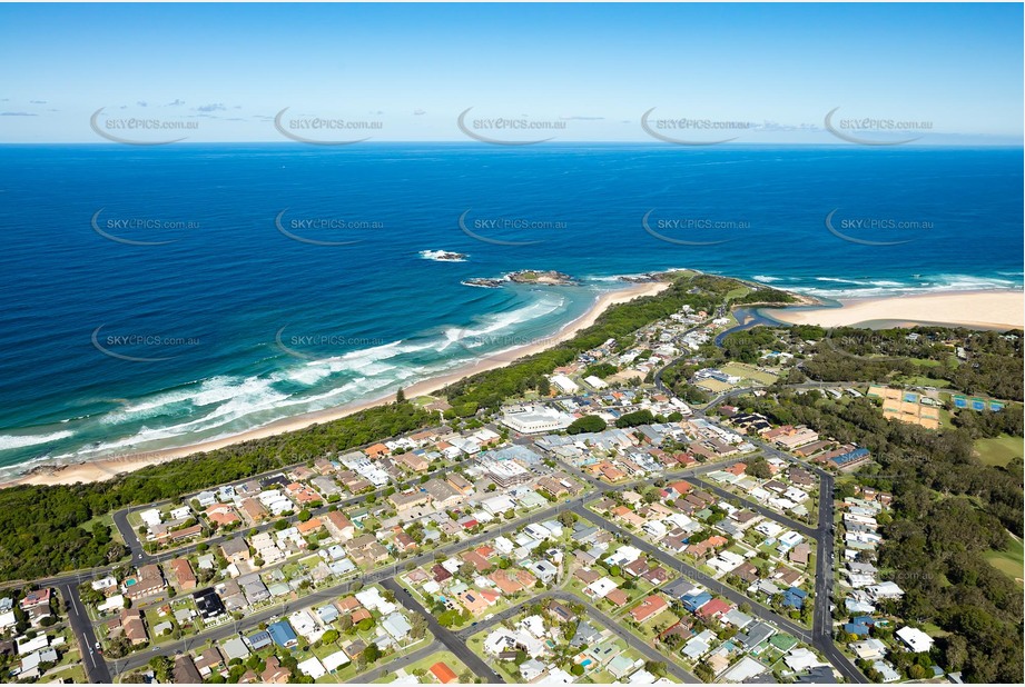 Aerial Photo Sawtell NSW Aerial Photography