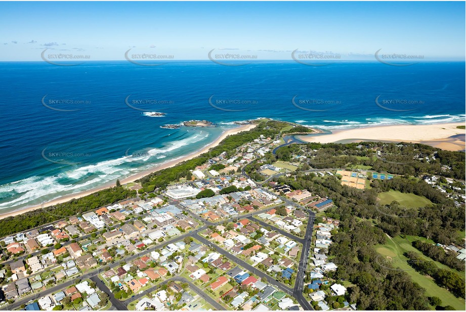 Aerial Photo Sawtell NSW Aerial Photography