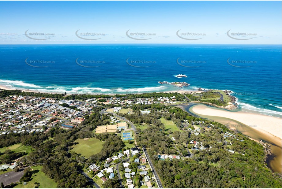 Aerial Photo Sawtell NSW Aerial Photography